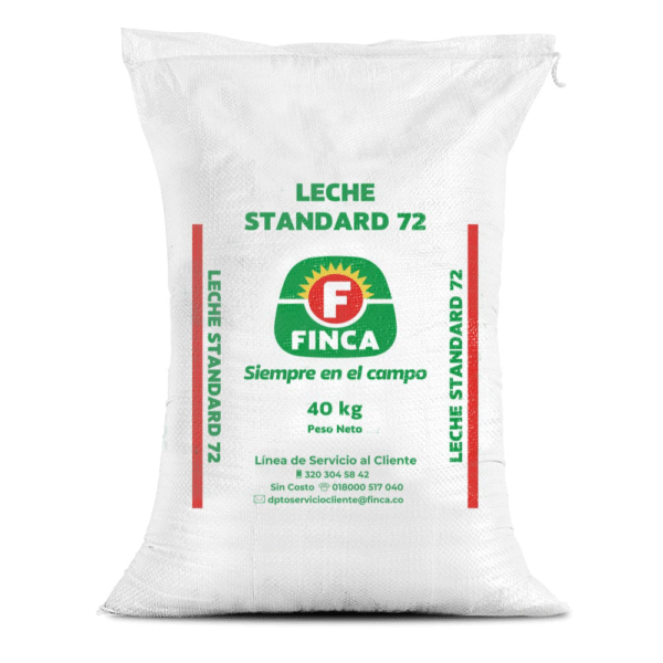 Leche standard 72 pastilla - 40 kg
