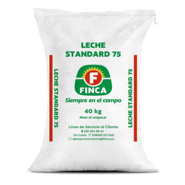 Leche standard 75 pastilla - 40 kg