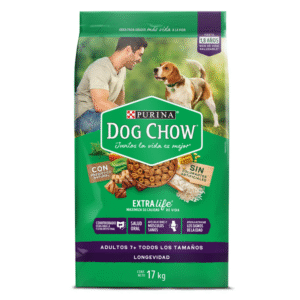 Dog chow  longevidad sin colorantes x 17 kg