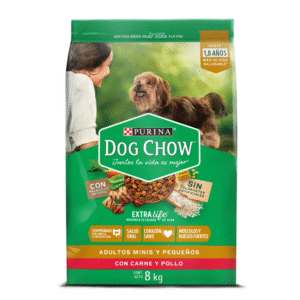 Dog chow adultos minis y pequeños