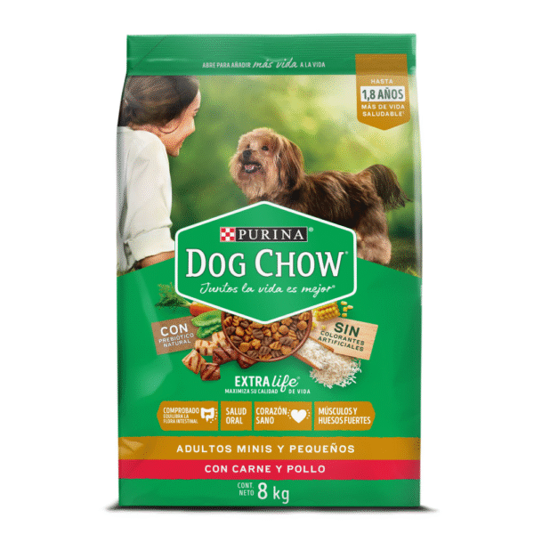 Dog chow adultos minis y pequeños