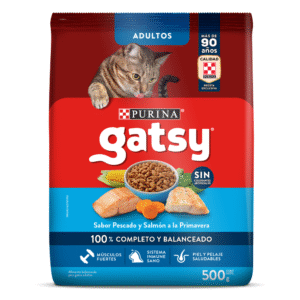 Gatsy adulto pescado y salmón x 500 gr