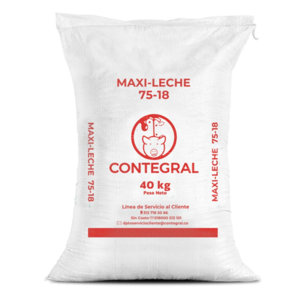 C. maxi leche 75-18 P. x 40 kg