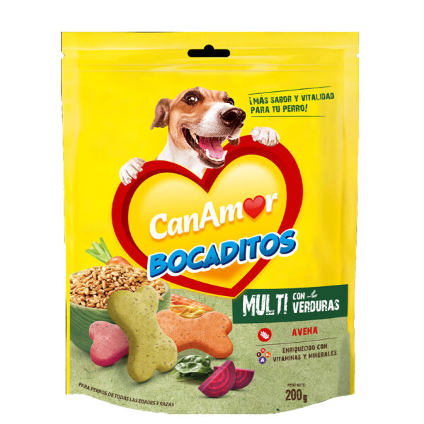 Bocaditos multi canamor x 200 gr